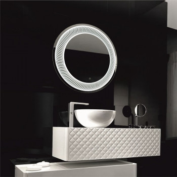 Зеркало с подсветкой для ванной комнаты Затмение 60 см