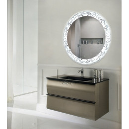 Зеркало с подсветкой для ванной комнаты Эвре 120 см