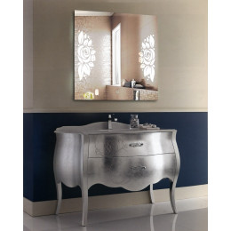Зеркало для ванной с LED подсветкой София 120x120 см